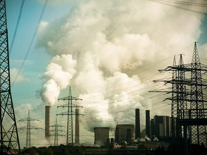 smoke pollution global warming