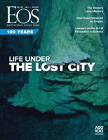 April 2019 Eos magazine cover