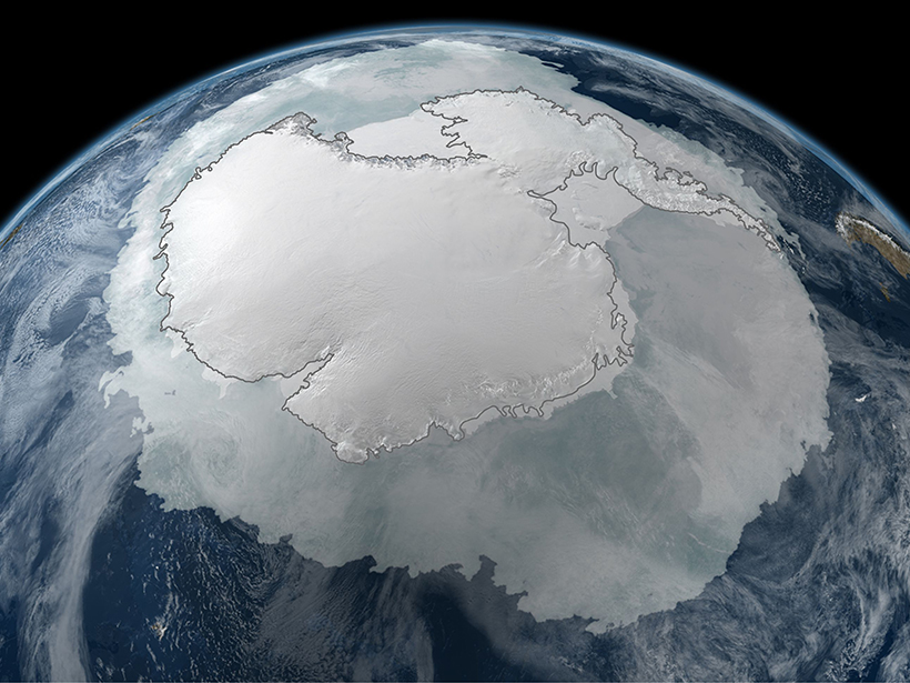 Antarctic sea ice