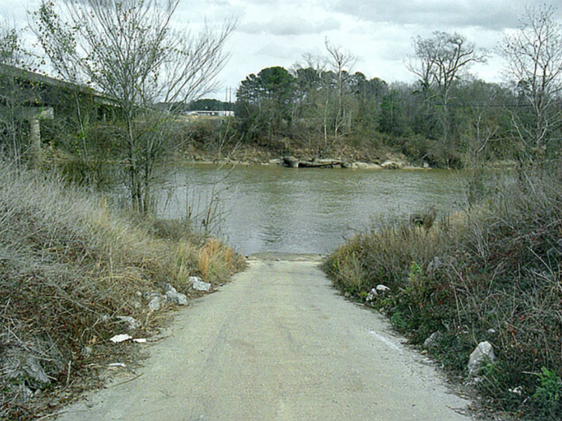 The Leaf River catchment in Mississippi
