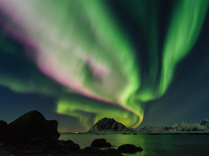 Aurora over Lofoten, Norway