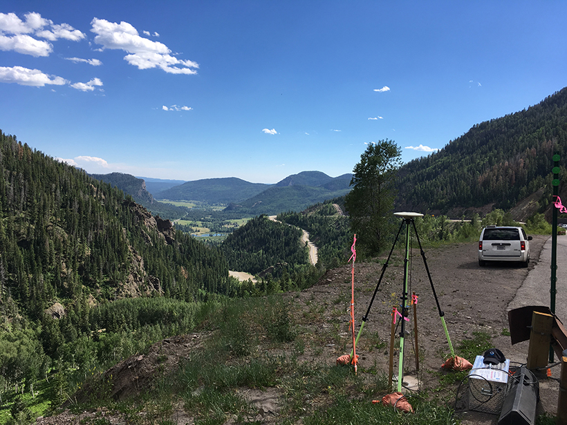 GPS station in southern Colorado