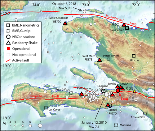 Monitoring Haiti S Quakes With Raspberry Shake Preventionweb Net