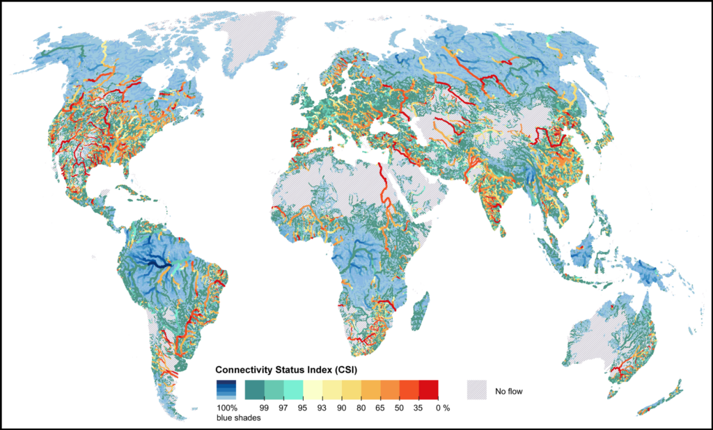 Where Did All the Free-Flowing Rivers Go? - Eos