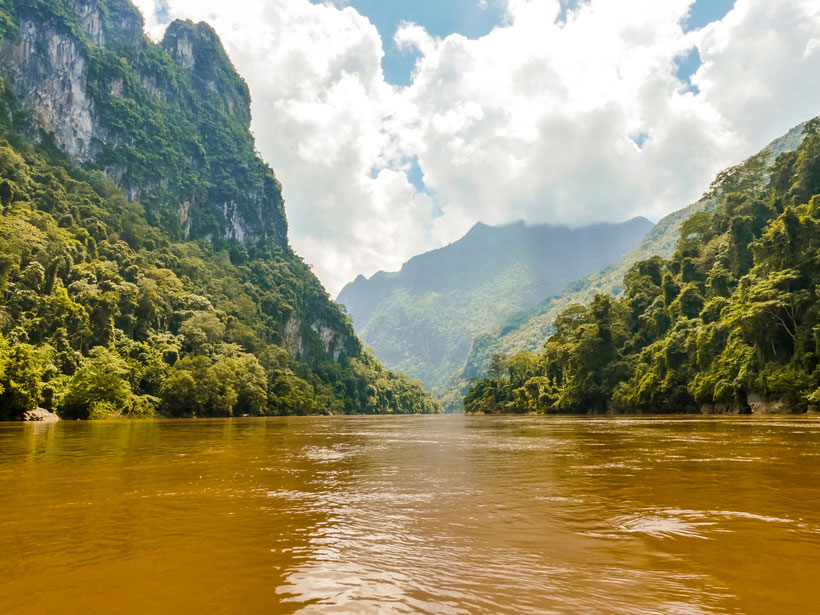 Mekong River in Laos