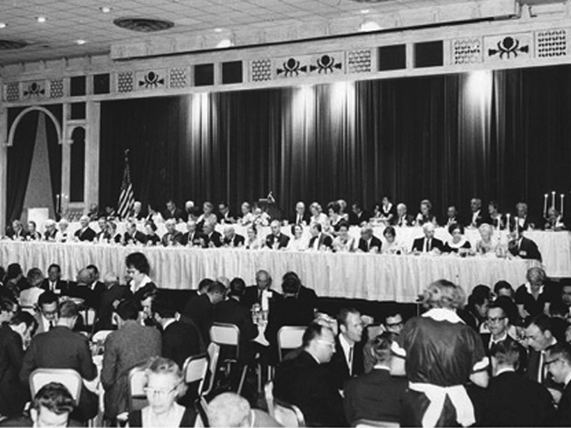 The Jubilee Banquet of the Mineralogical Society of America in 1969