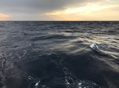 Conducting oceanographic research in the northwestern Pacific