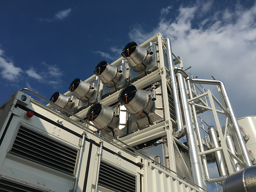 A direct air capture facility in Switzerland