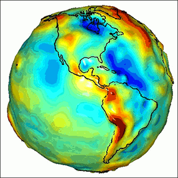 Animation of Earth’s geoid