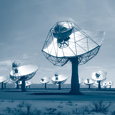 Artist’s impression of the Square Kilometer Array