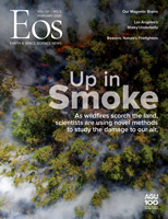 cover of the February 2020 issue of Eos