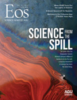 cover of April 2020 Eos