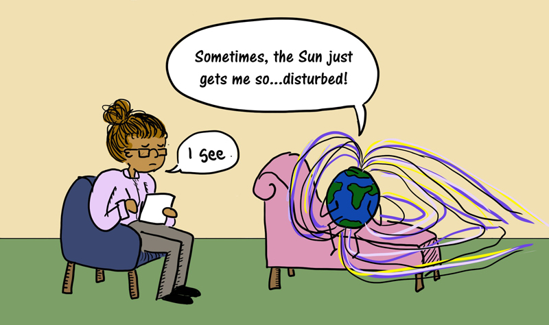 Cartoon about Unsolved Problems in Magnetospheric Physics Cartoon about Unsolved Problems in Magnetospheric Physics