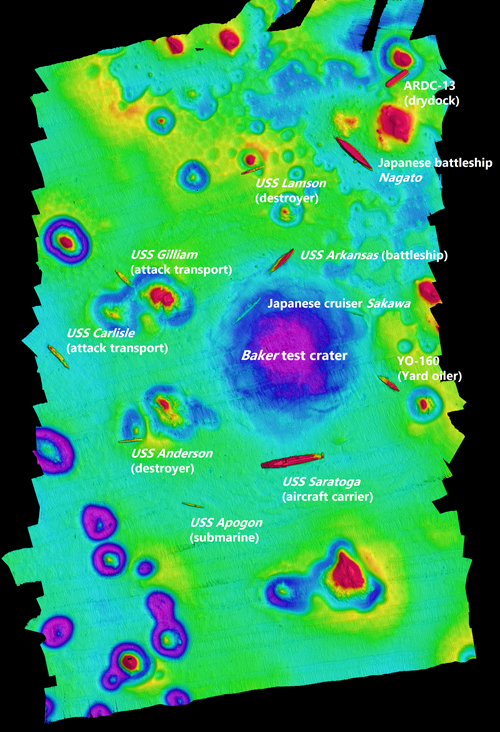 radiation island shipwreck