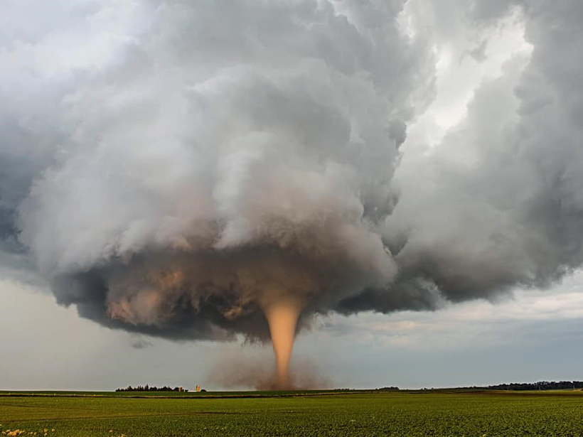 Photo of a tornado