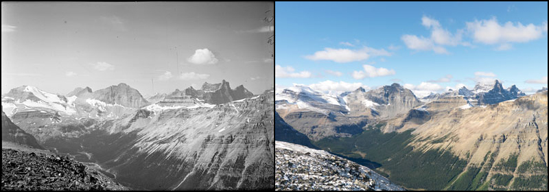 Mountains in the Siffleur Wilderness, Alberta, Canada