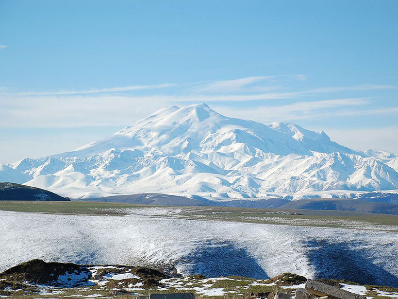 Image of Mount Elbrus in Russia