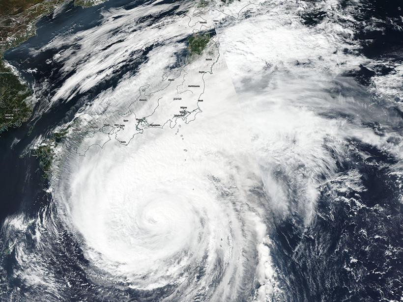 Typhoons Getting Stronger, Making Landfall More Often - Eos