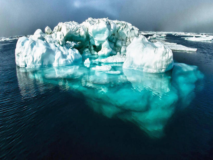 Iceberg in water