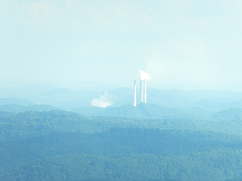 A power planet in the U.S. Appalachian basin in August 2016