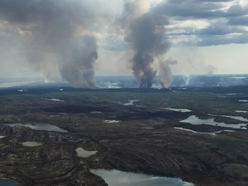 Feedback Loops of Fire Activity and Climate Change in Canada