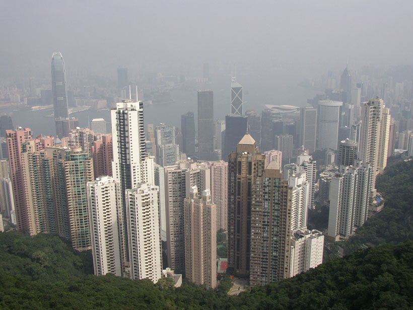Hong Kong and Victoria Harbor
