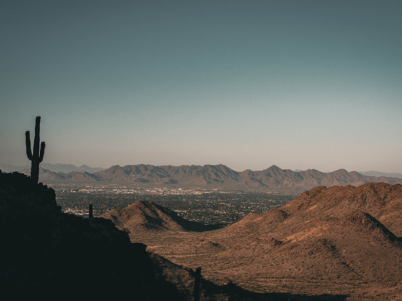 A view from Phoenix’s Piestewa Peak