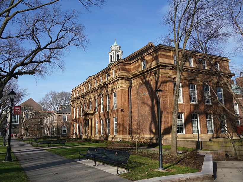Murray Hall on the campus of Rutgers University in New Brunswick, N.J.
