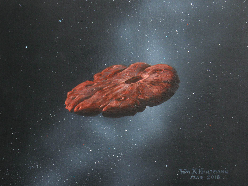 ‘Oumuamua has tumbled through interstellar space for millions of years.