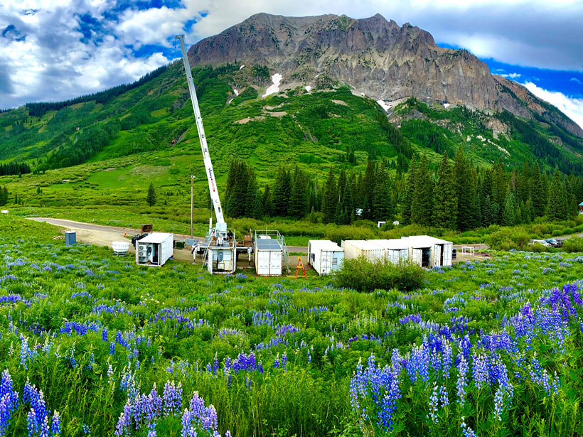 SAIL site in Gothic, Colo..