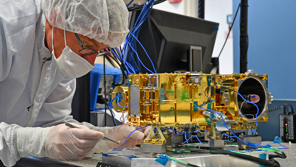 The LIBS instrument that is part of SuperCam