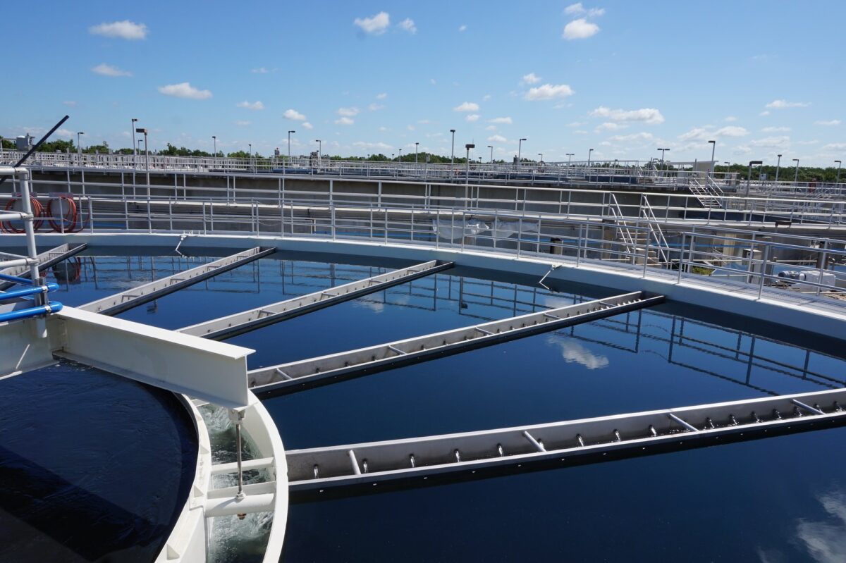 Photograph of Peace River Manasota Regional Water Supply Authority water treatment plant in Florida.