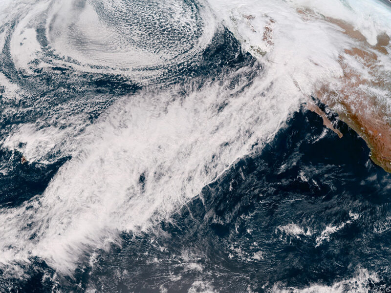 Atmospheric Rivers Spur High-Tide Floods on U.S. West Coast