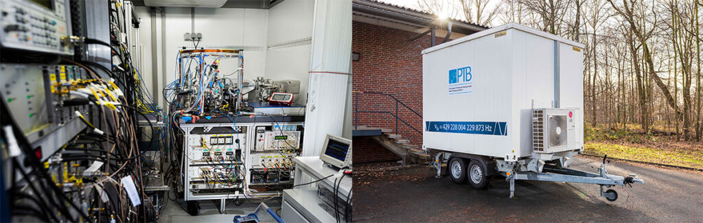 The transportable optical clock of the National Metrology Institute of Germany.
