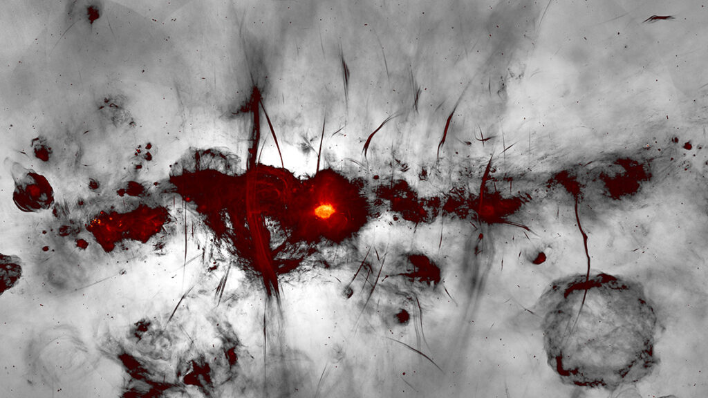 Image of the center of our galaxy