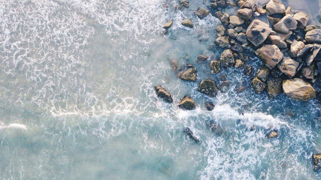 A beach in Nova Scotia, Canada