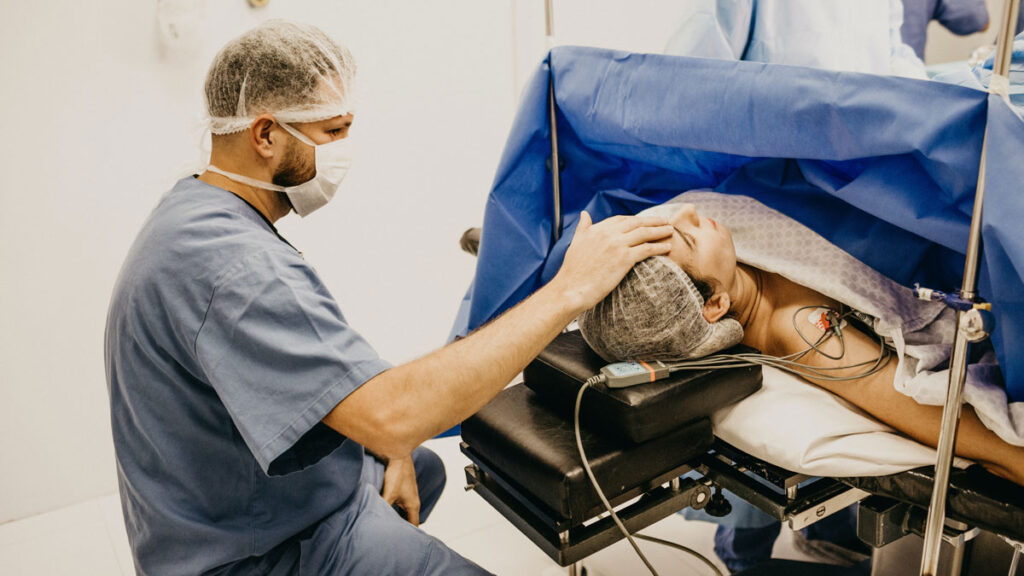 Anesthesiologists can help reduce greenhouse gas emissions by replacing inhaled anesthetics with intravenous ones.