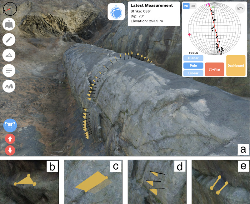 Whaleback Anticline field tools