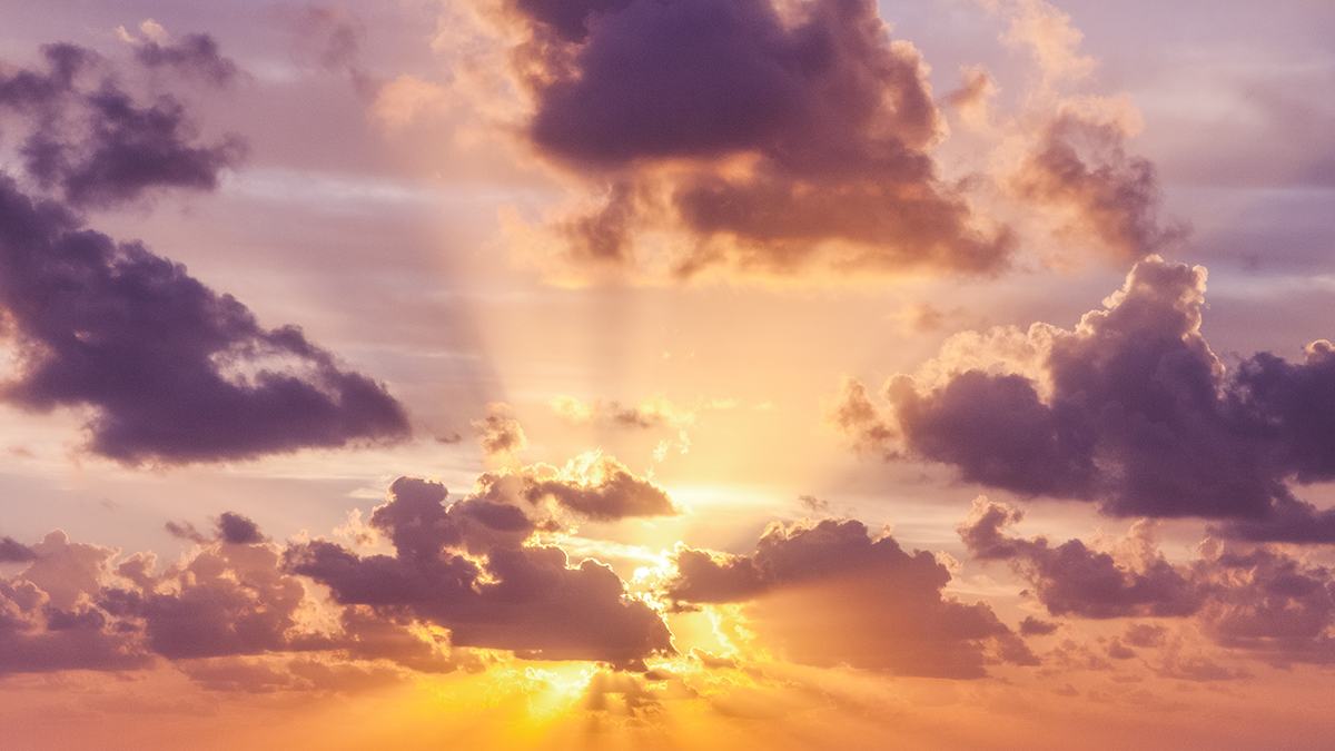 Photo of a sunset