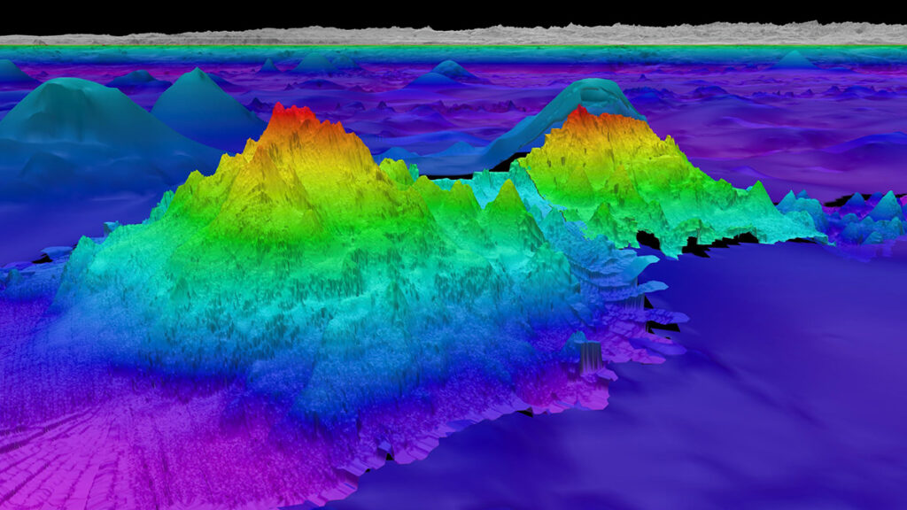 Seamount discovered by Schmidt Ocean Institute’s R/V Falkor (too)