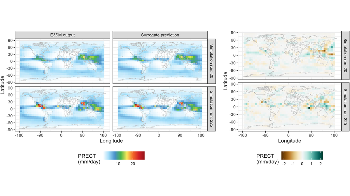 Maps from the study