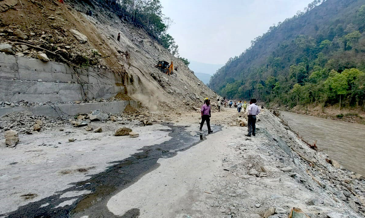 Ongoing landslides in 2024 in Northern India, courtesy of the wonderful Save the Hills blog.