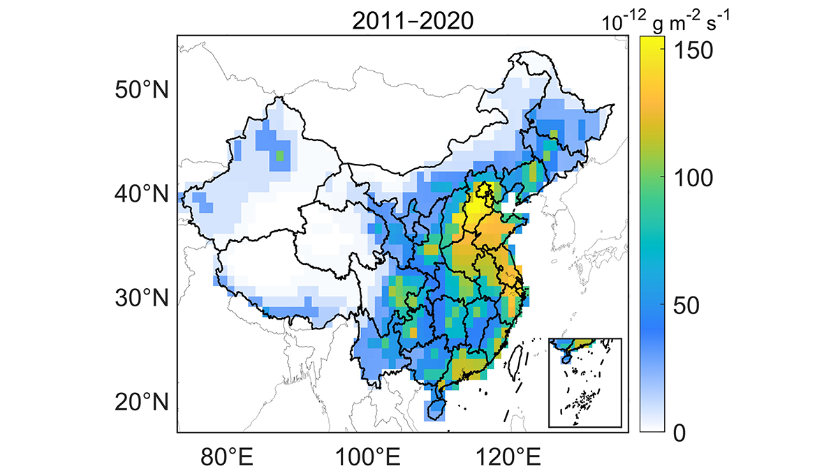 Map from the study