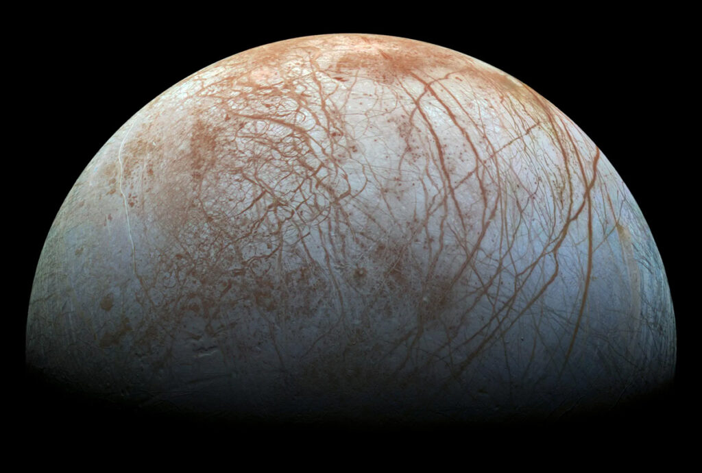 Europa in color