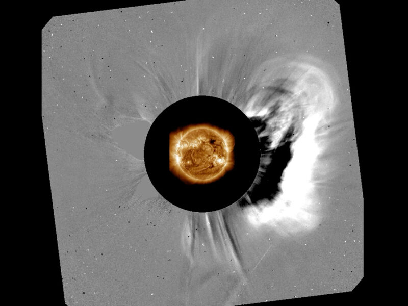 Watching a Solar Event from All Angles