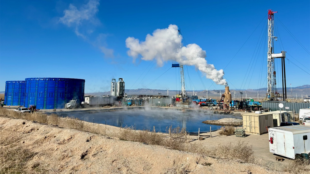 Photo of an enhanced geothermal system.