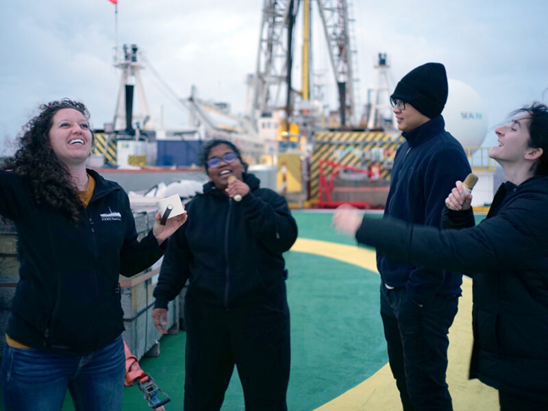 Expedition 403: Sailing the Last Expedition of the JOIDES Resolution