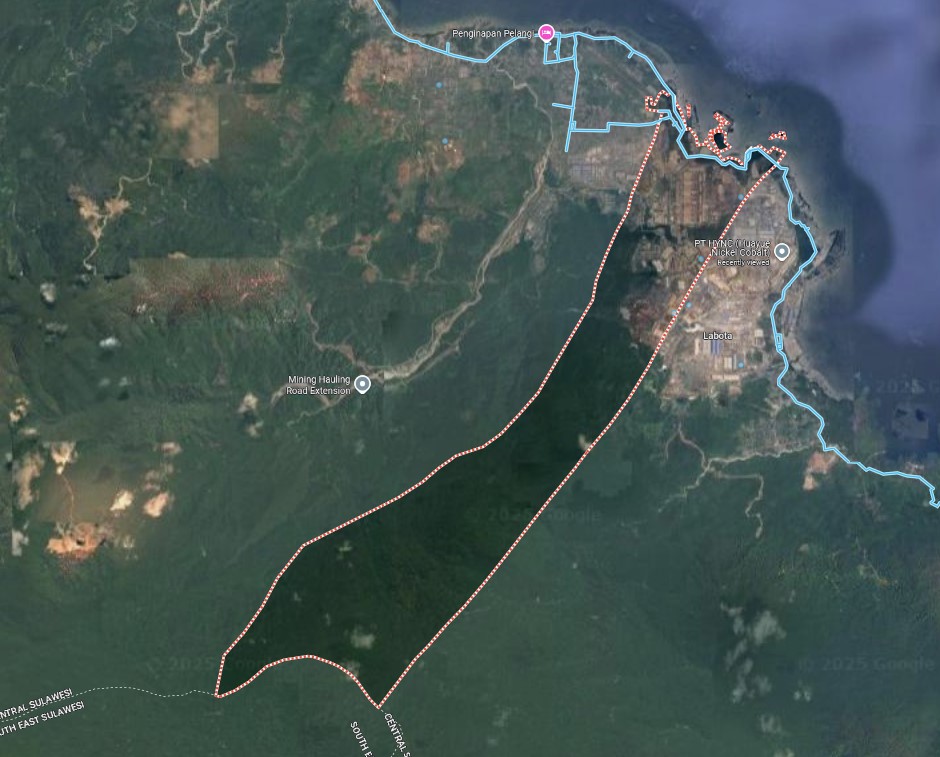 Google Maps definition of the area known as Fatufia.