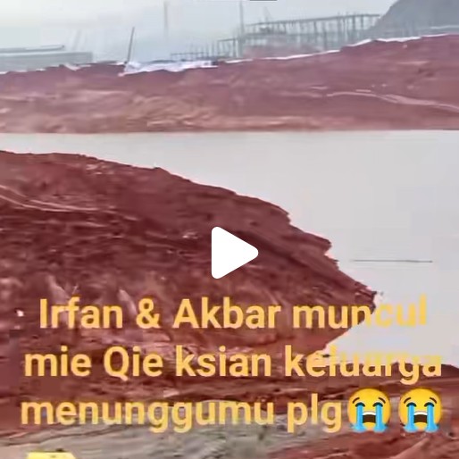 The aftermath of the 22 March 2025 mining-related landslide at Morowali in Sulawesi. Still from a video posted to Tiktok.