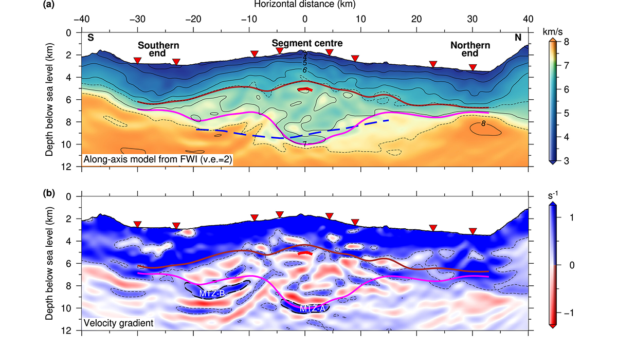 Seismic images from the study.